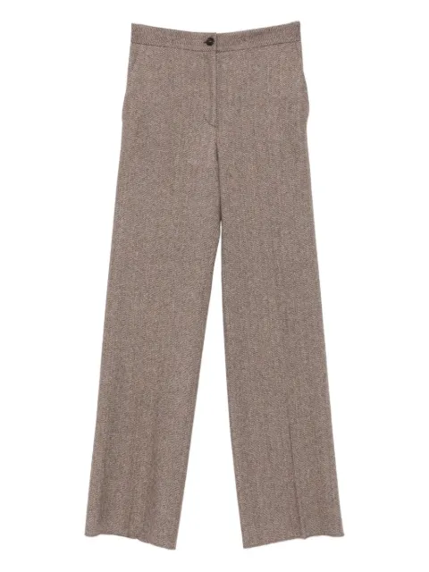 Antonelli Torcetti herringbone trousers