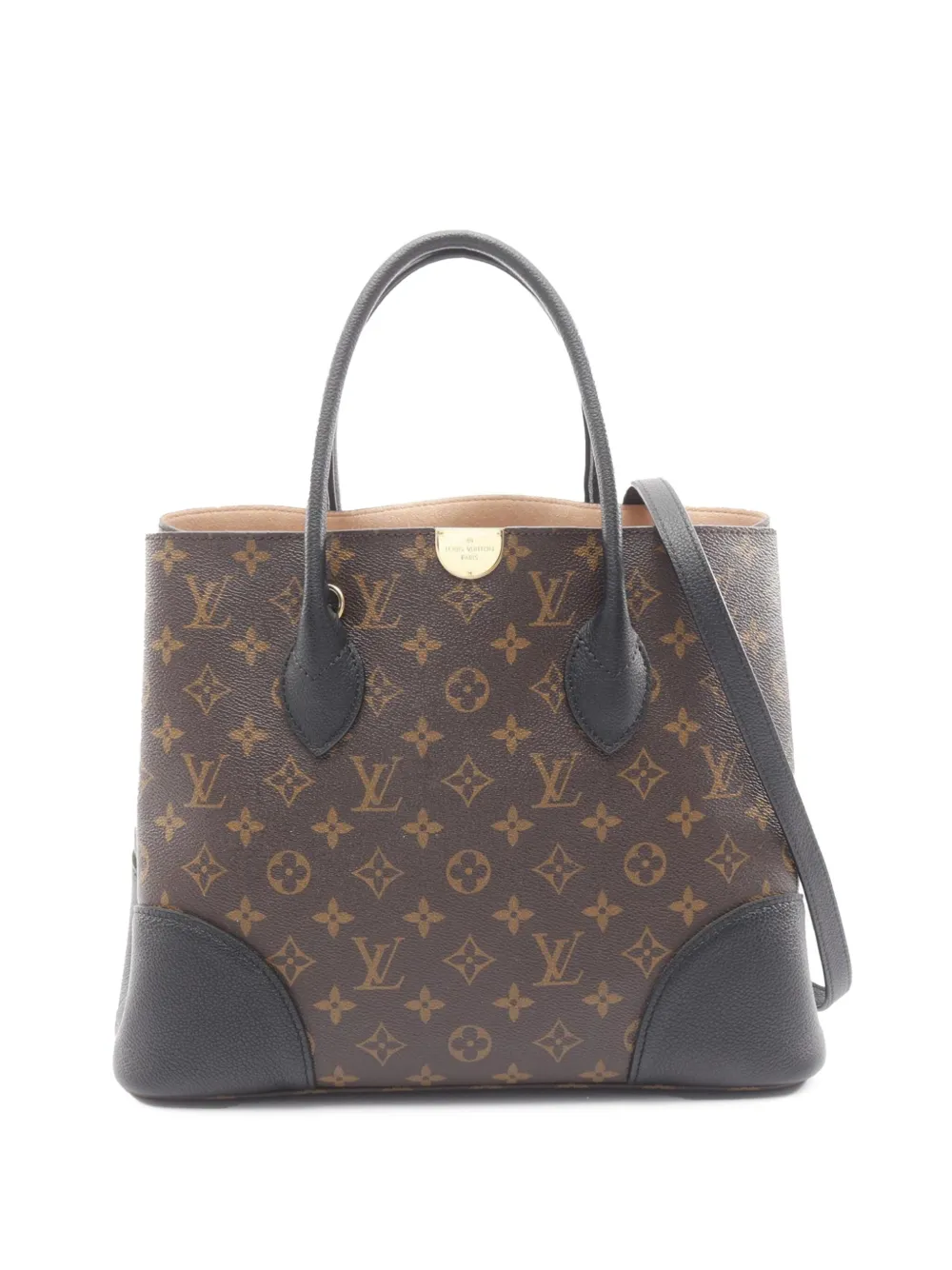 Louis Vuitton Pre-Owned 2016 モノグラム フランドリン サッチェルバッグ - ブラウン Louis Vuitton Pre-Owned 2016 モノグラム フランドリン サッチェルバッグ - ブラウン