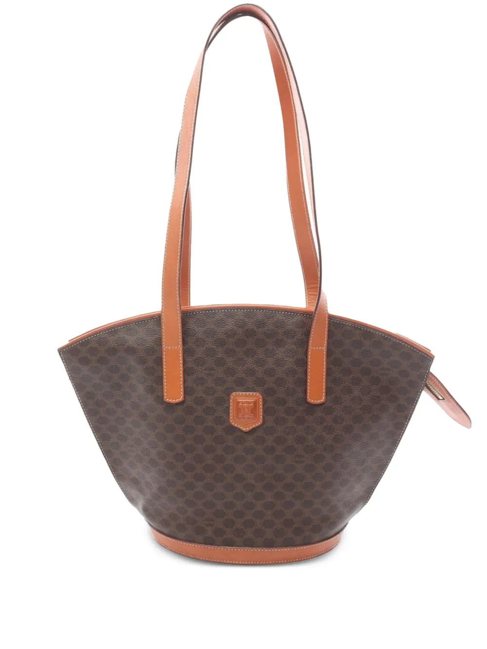 Celine Pre-Owned 2000-2025 Macadam Coated Canvas tote bag | Brown | Image 1