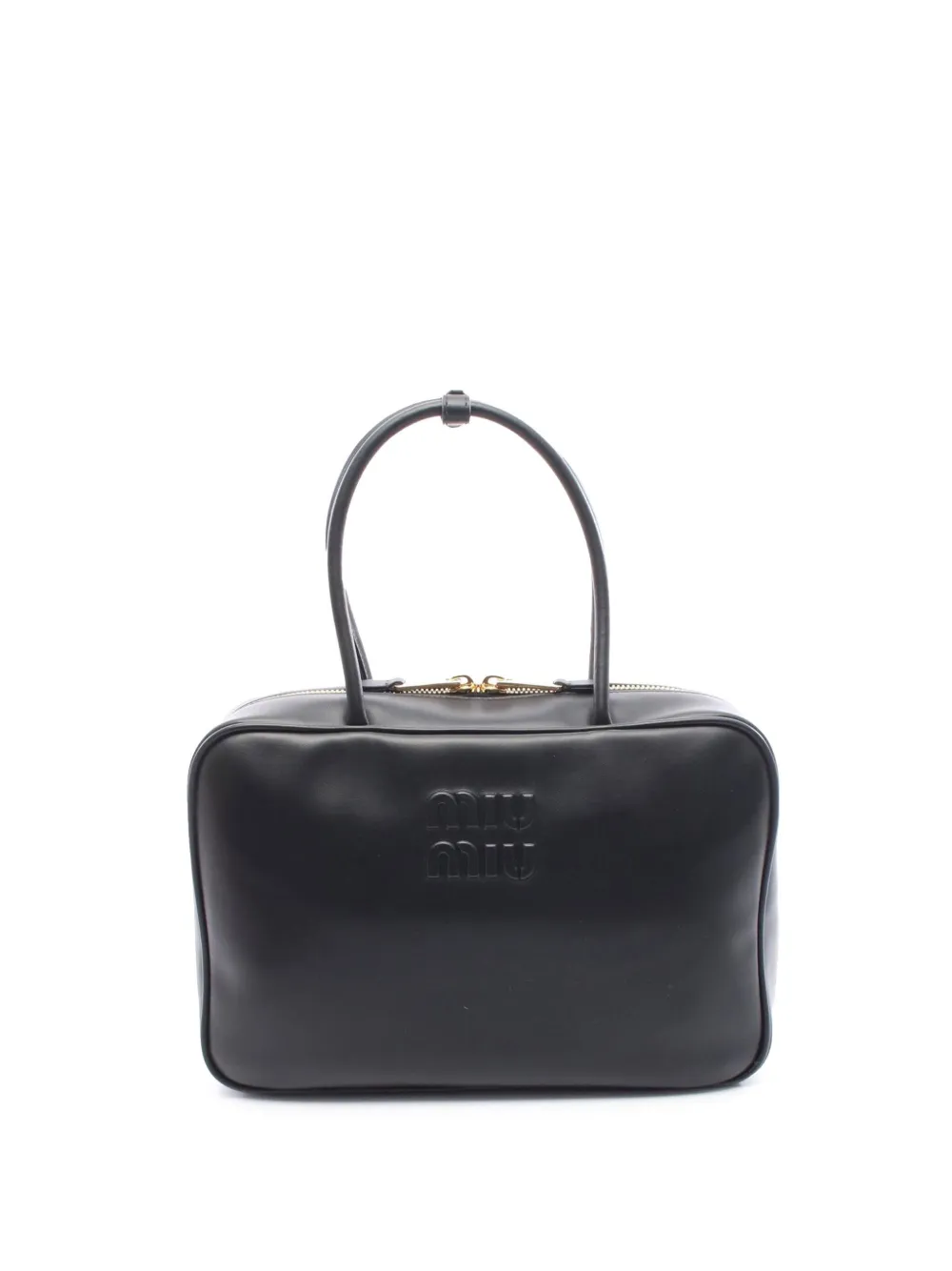 Miu Miu Pre-Owned 2010-2025 Calfksin Beau Top Handle handbag | Black | Image 1