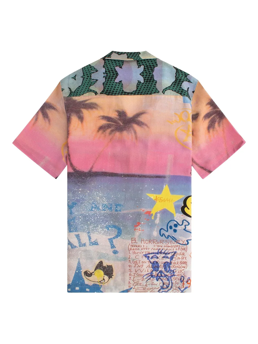 Ksubi Vandals shirt - Blauw