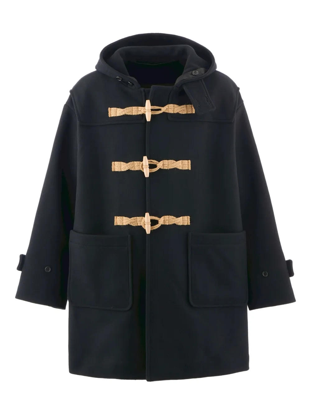 SAINT MXXXXXX trenca con capucha | negro | Image 1