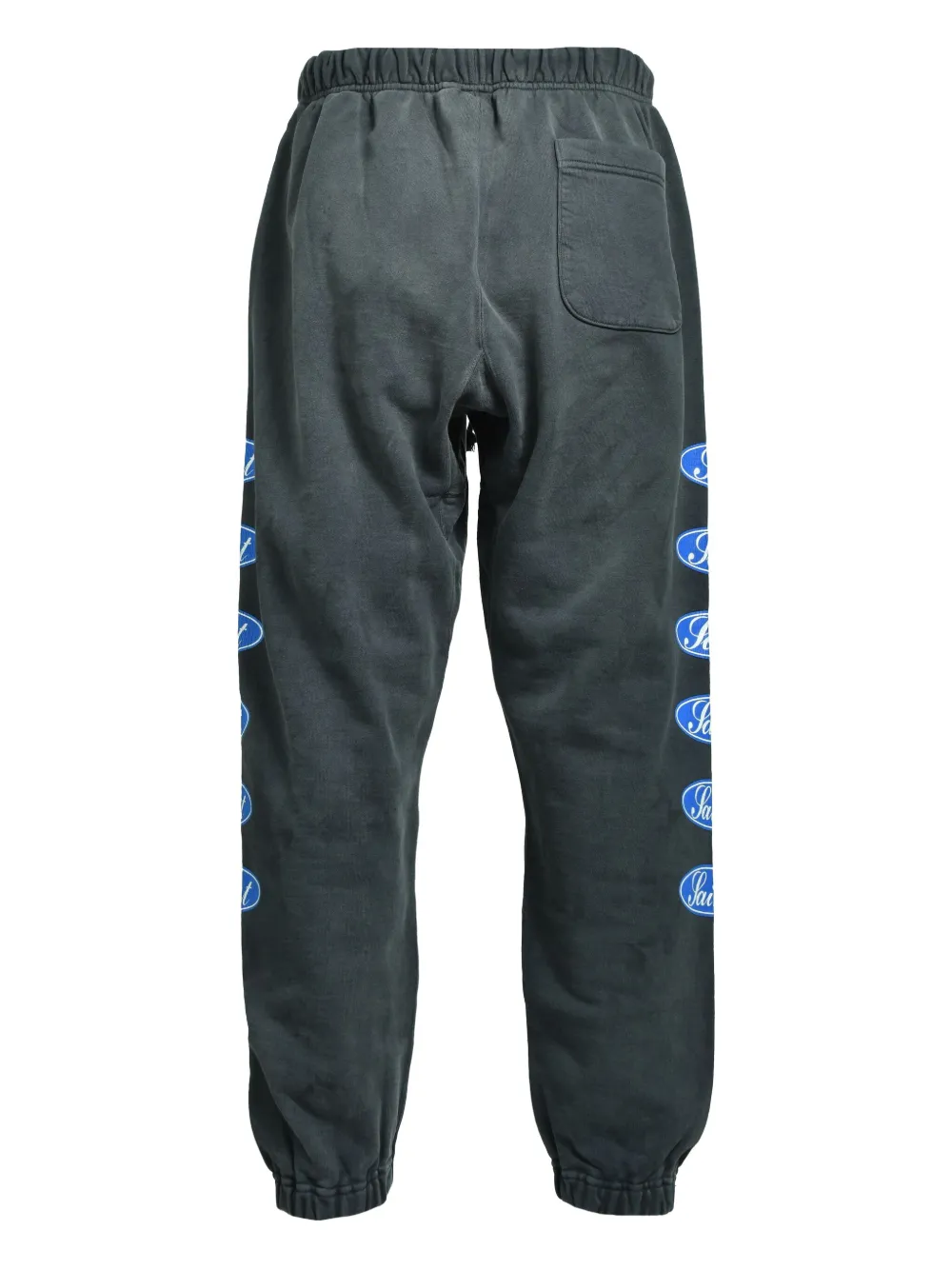SAINT MXXXXXX Broek met logoprint Zwart