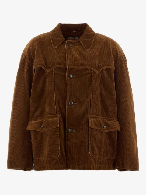 SAINT MXXXXXX corduroy front-pocket jacket