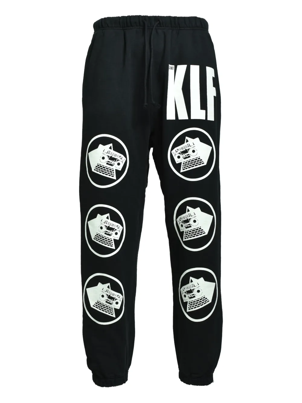 SAINT MXXXXXX pants con estampado gráfico en colaboración con KLF | negro | Image 1