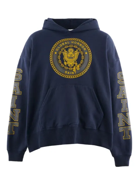 SAINT MXXXXXX printed hoodie