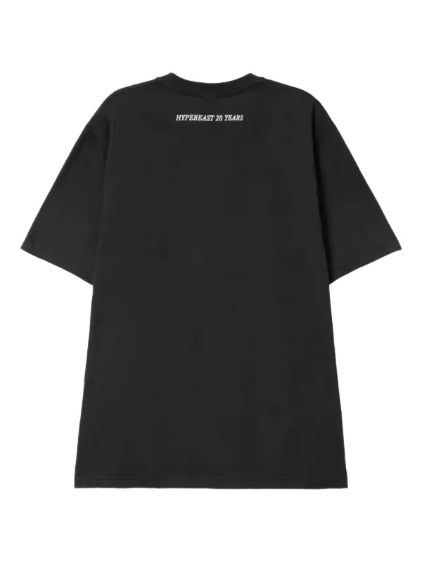 Supreme x Hypebeast 20th Anniversary T-shirt Black FARFETCH JO