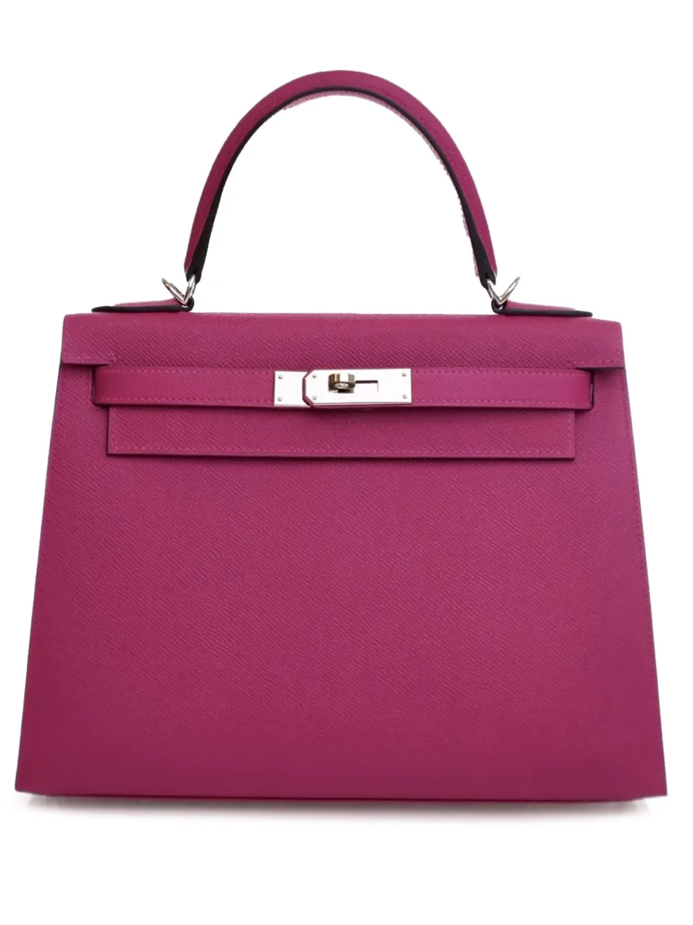 Hermès Pre-Owned Borsa a tracolla Kelly II Sellier 28 in pelle Epsom 2018 | viola | Image 1