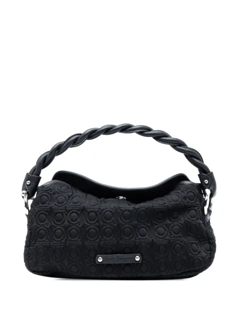 Ferragamo Pre-Owned bolsa de mano Gancini Canvas 2010-2025