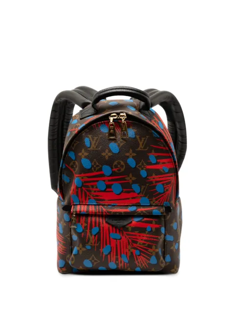Louis Vuitton Pre-Owned 2016 Monogram Jungle Dots Palm Springs PM Rucksack