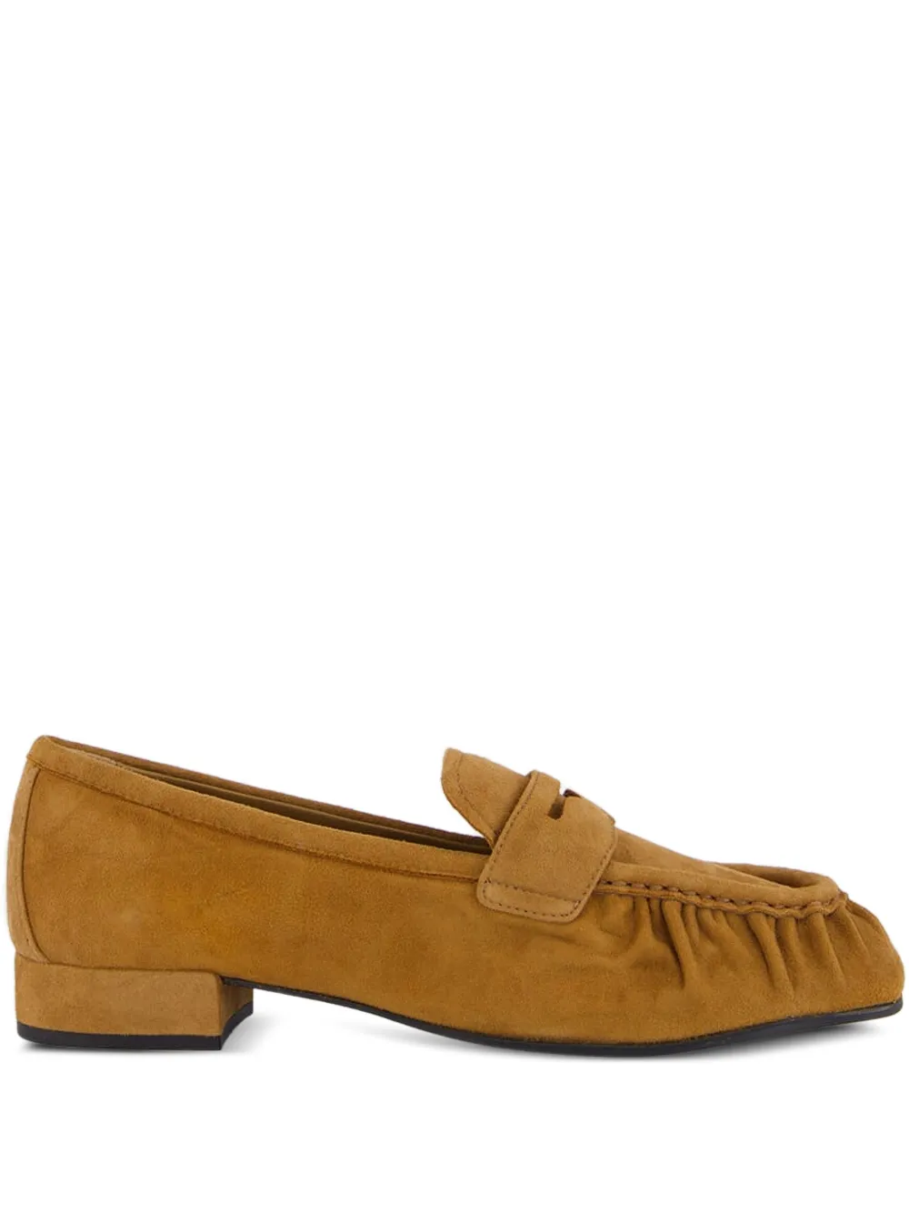 Prada Leren loafers Bruin