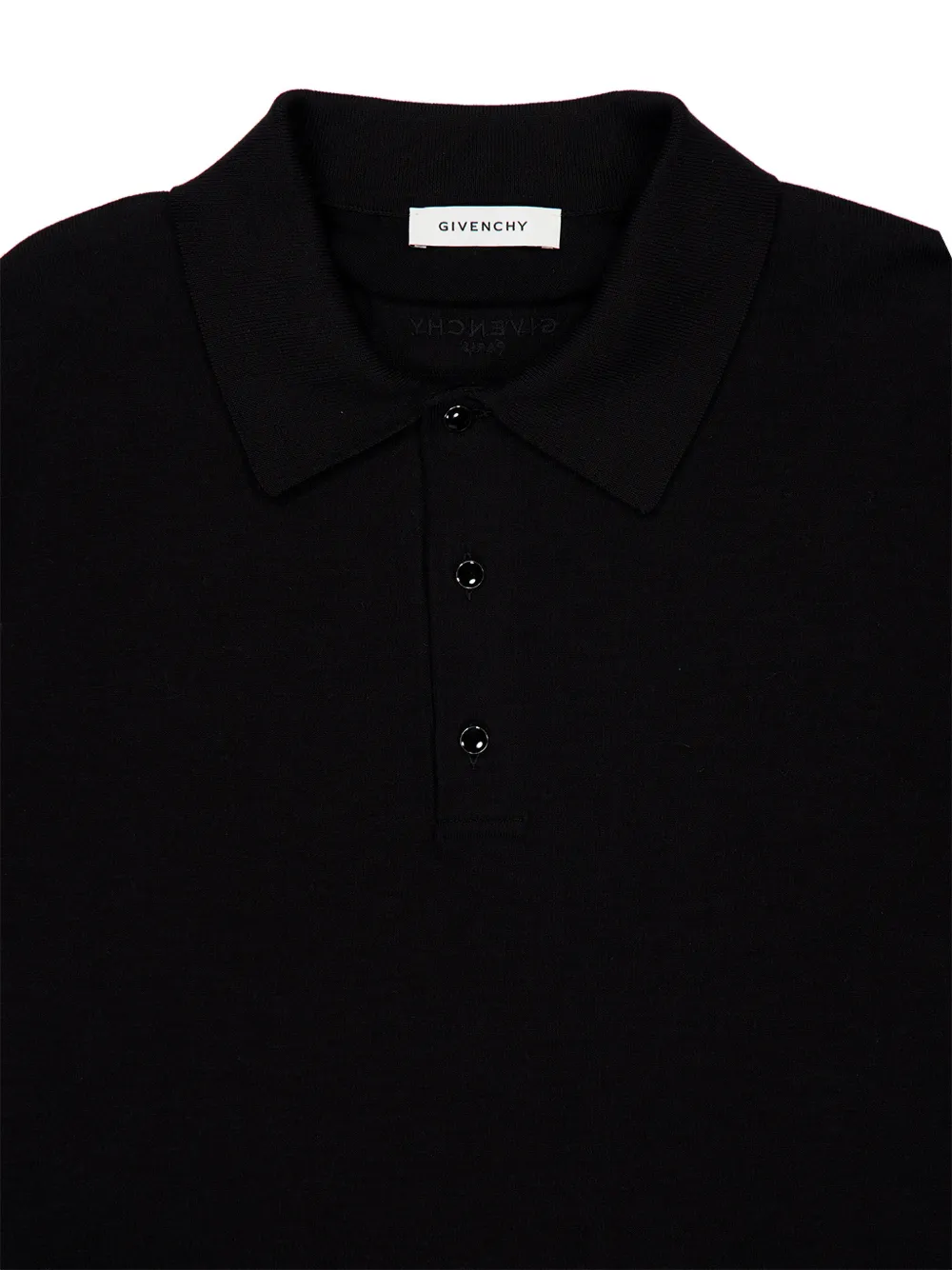 Givenchy Poloshirt met knopen Zwart