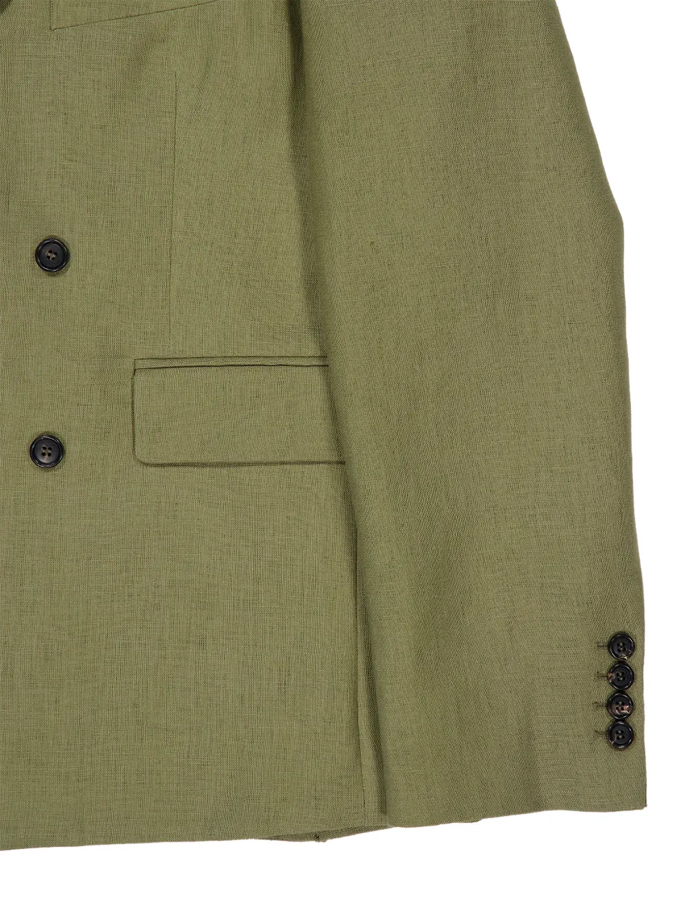 BODE Double-breasted Jacket in Green, view 4