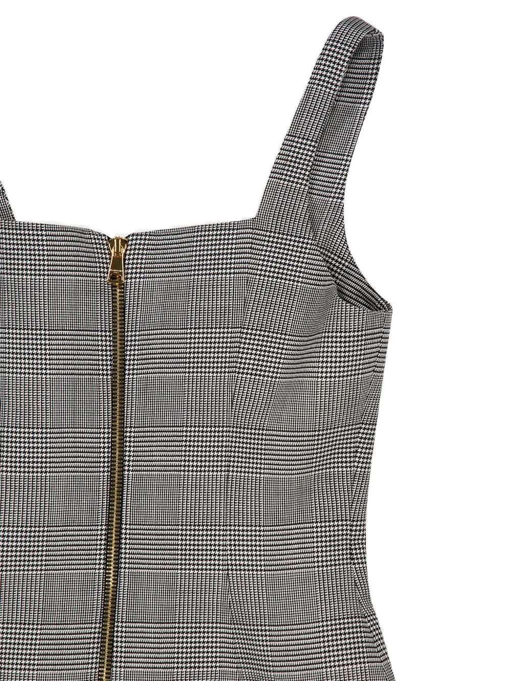 Balmain Mouwloze mini-jurk Zwart
