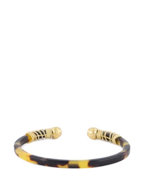 Gas Bijoux crystal-embellished tortoiseshell bracelet