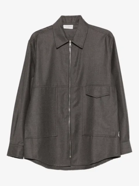 YES LONDON sobrecamisa con bolsillos y cierre