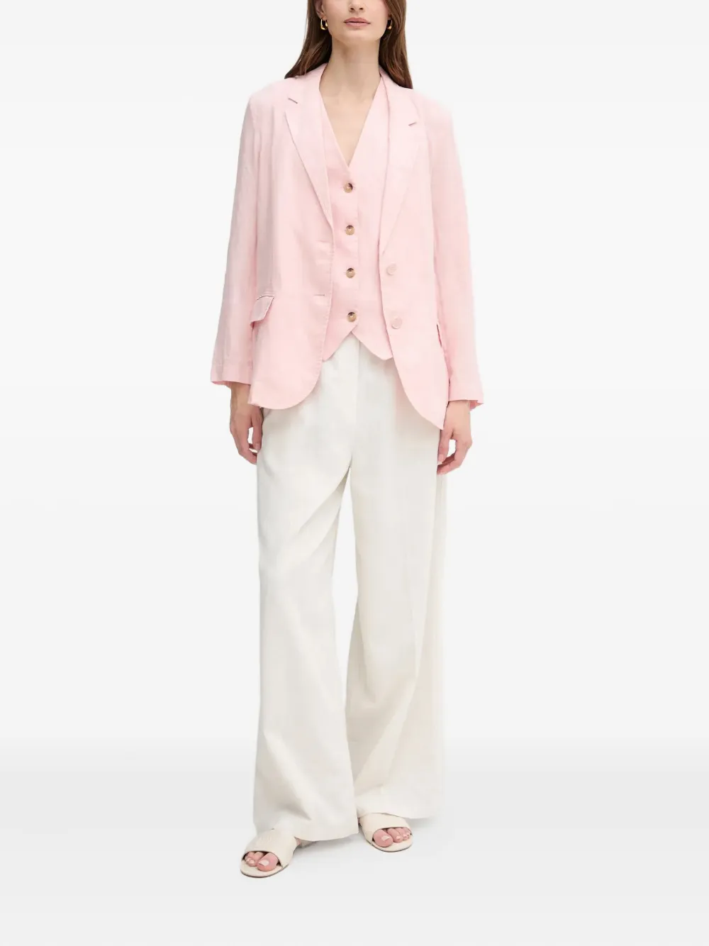 Benetton notched lapel button blazer | Blazers | Image 2