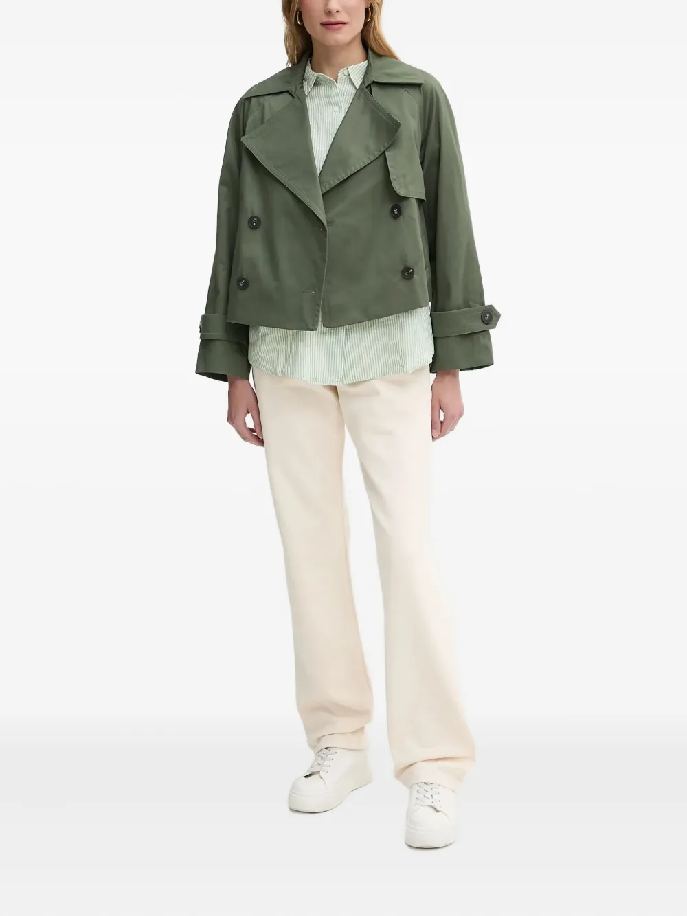 Benetton chaqueta corta con doble botonadura | Chamarras cortas | Image 2