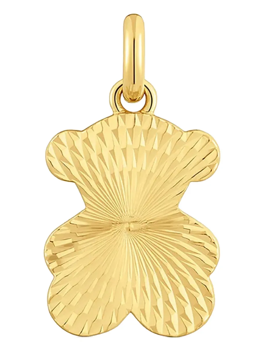 TOUS patterned bear-shape pendant | Gold | Image 1