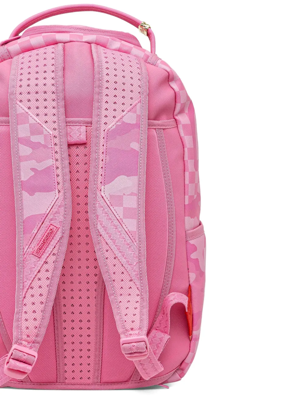Sprayground Rugzak met geruit patroon Roze