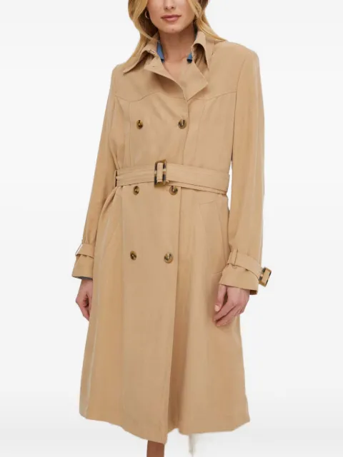 Benetton double-breasted belted coat