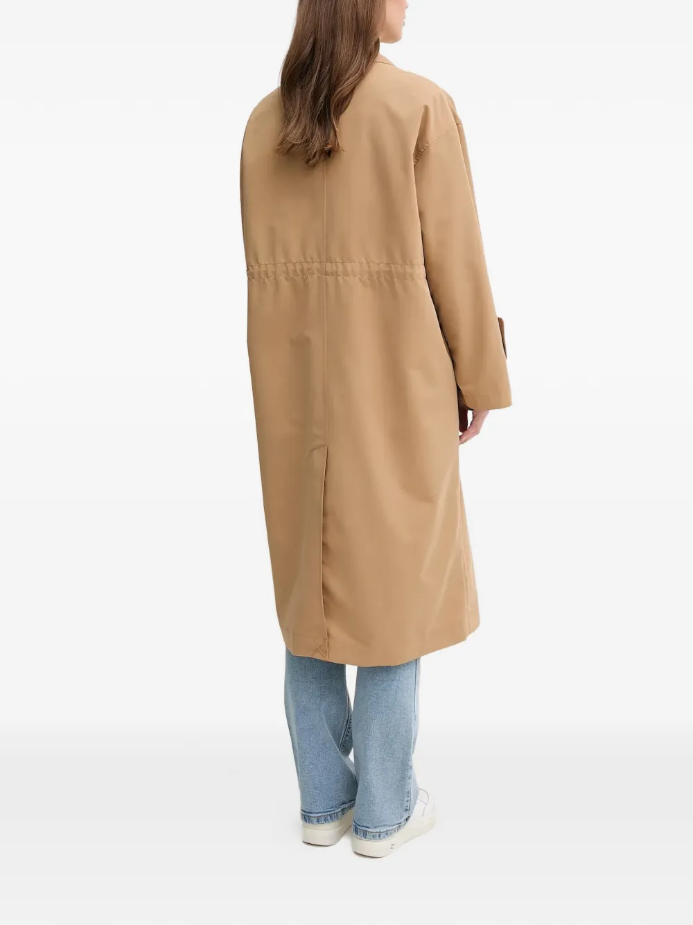  Benetton Buttoned Coat - Neutrals 