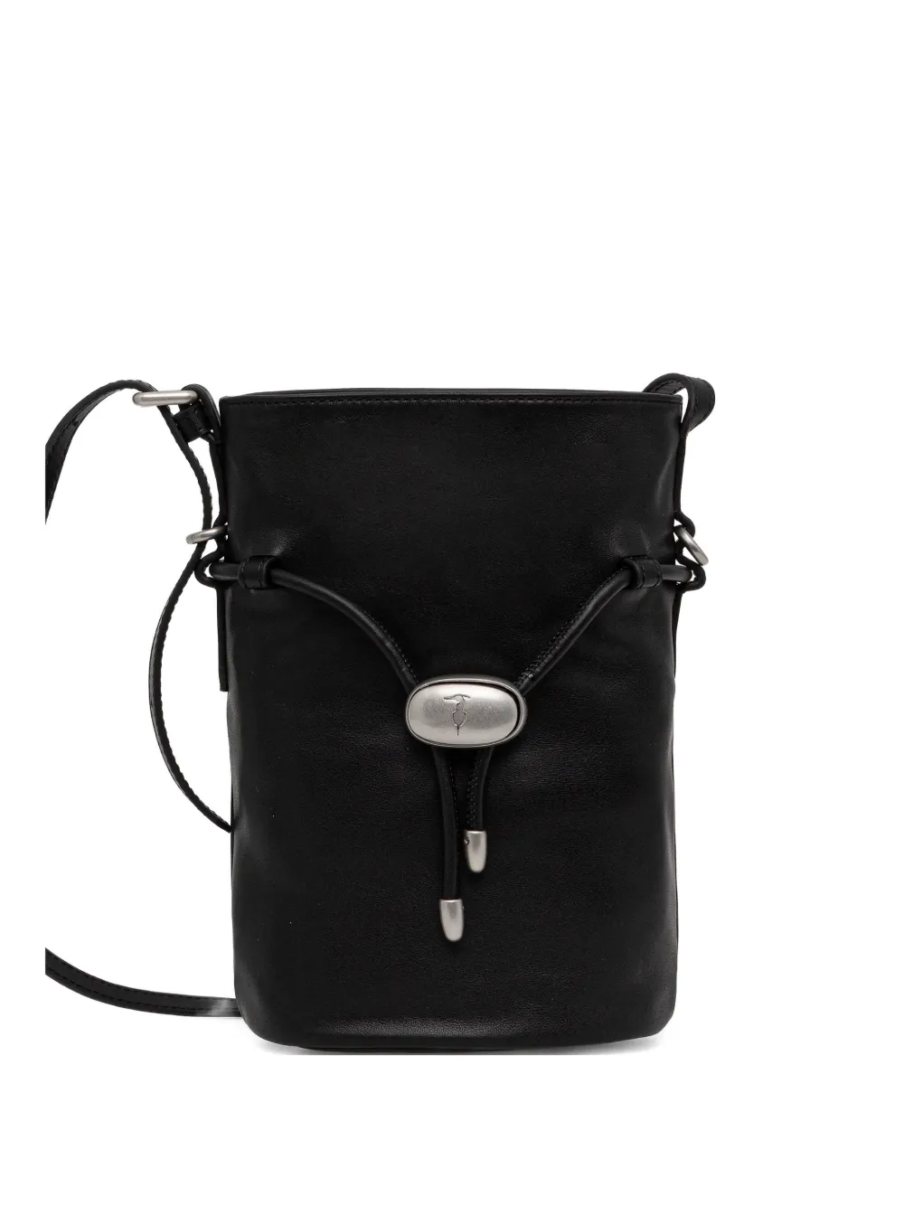 Trussardi small Amuleto bucket bag - Nero