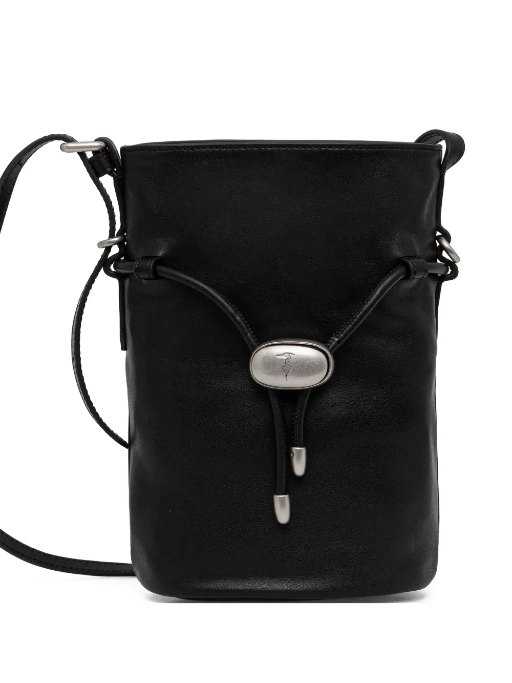 Trussardi small Amuleto bucket bag - Nero