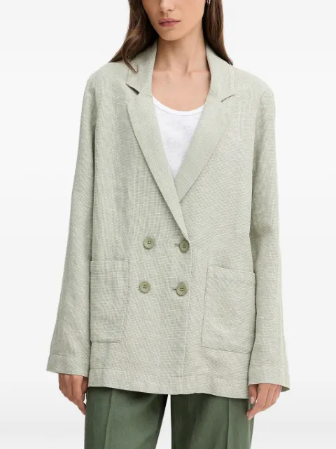 Benetton double-breasted pocketed blazer