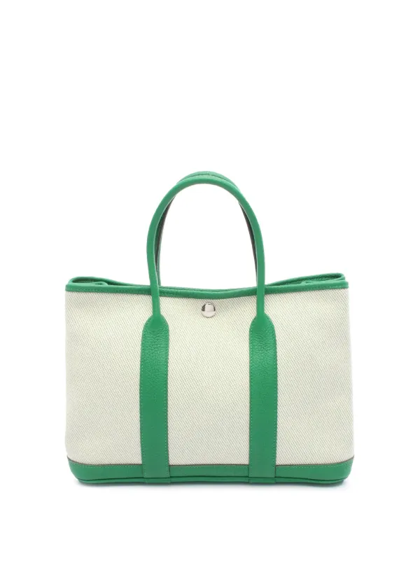 Hermès Pre-Owned 2024 トワル＆ネゴンダ ガーデンパーティー TPM 