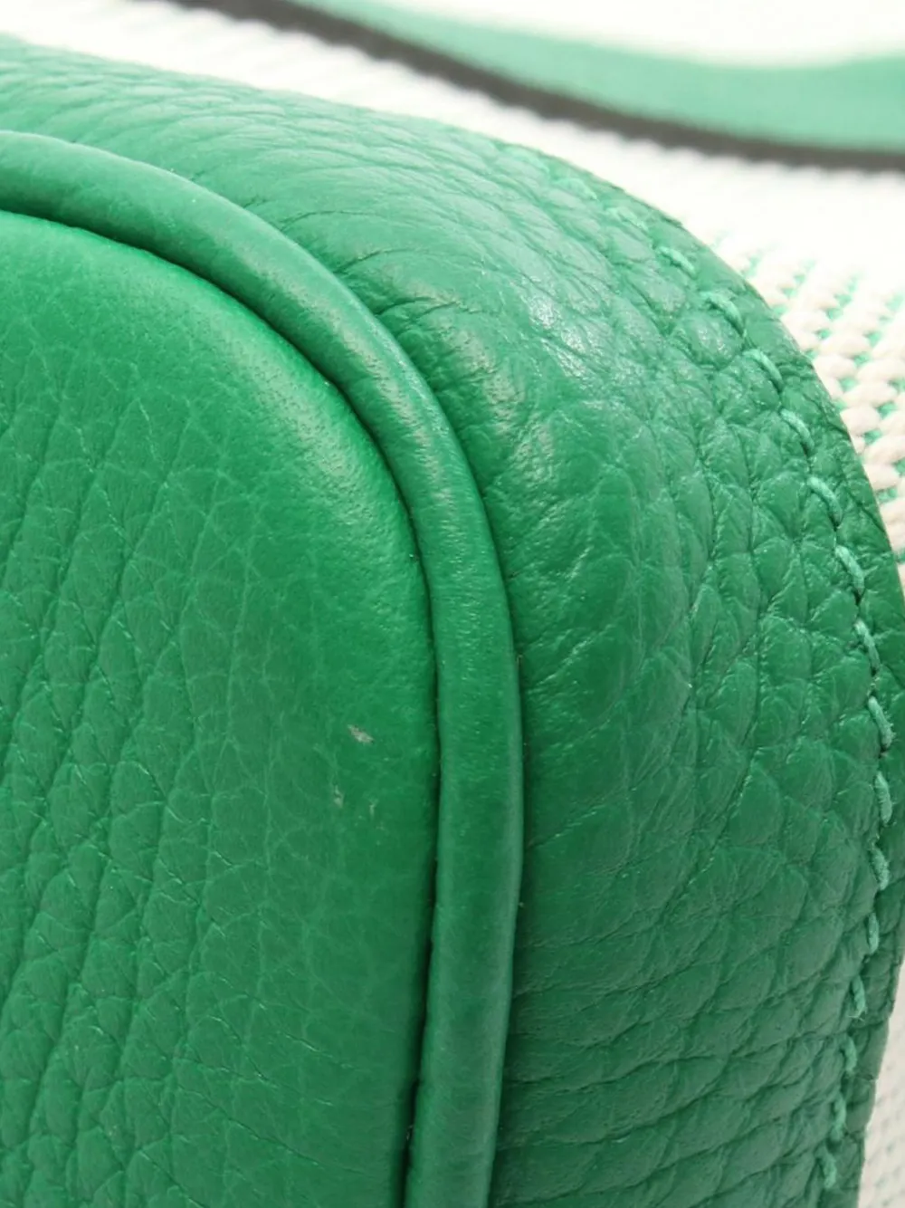 Pre-owned Hermes 2024 Toile And Negonda Garden Party Tpm Tote Bag In Brown