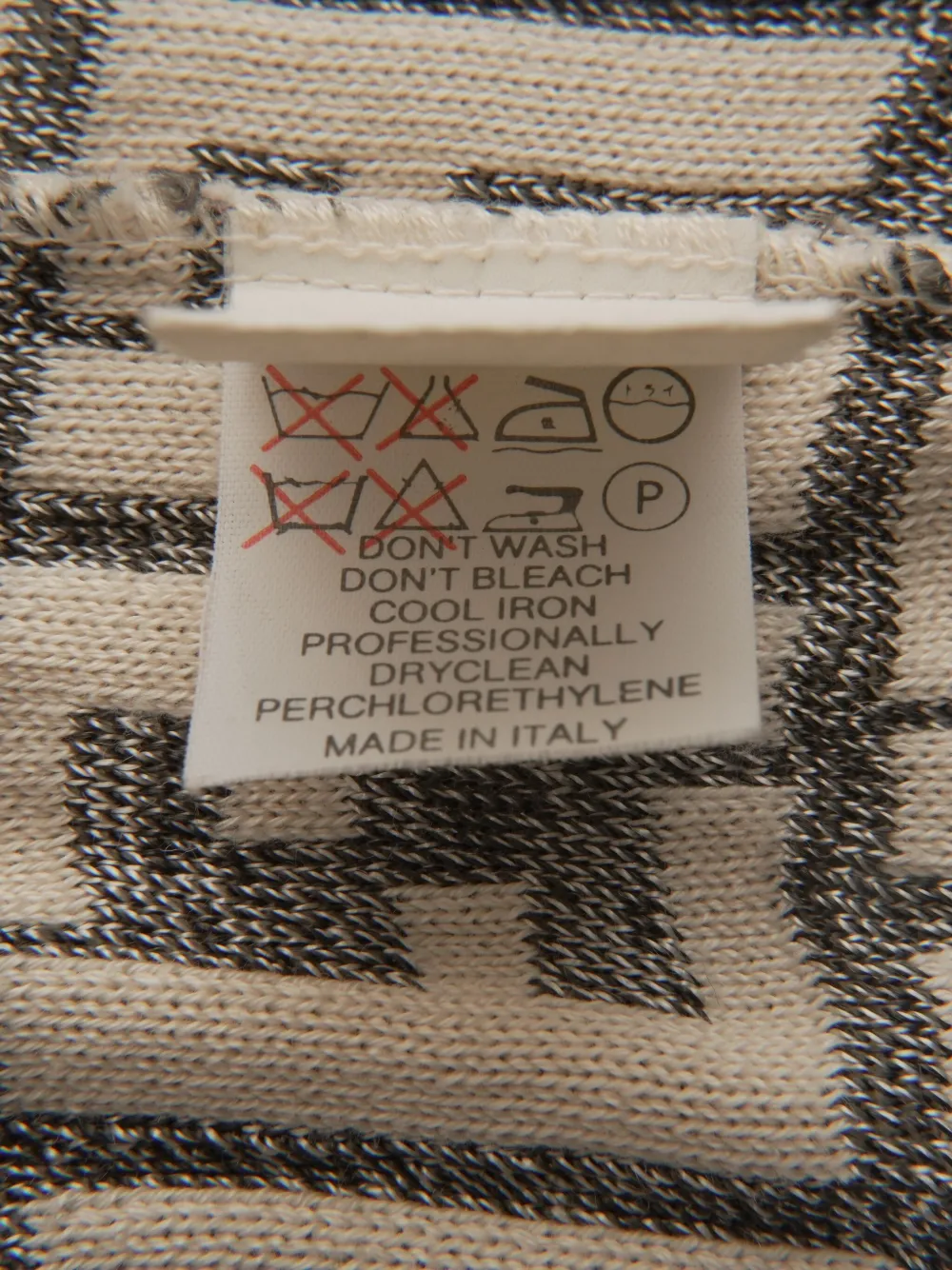 Pre-owned Fendi 1970-1990 Zucca Buttoned Cardigan In Neutral