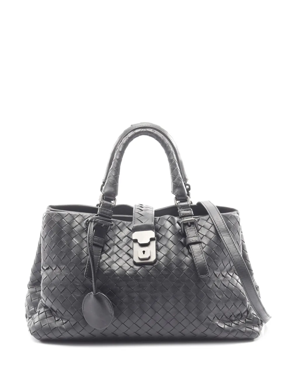 Bottega Veneta Pre-Owned 2012-2025 Small Intrecciato Rome handbag - Nero