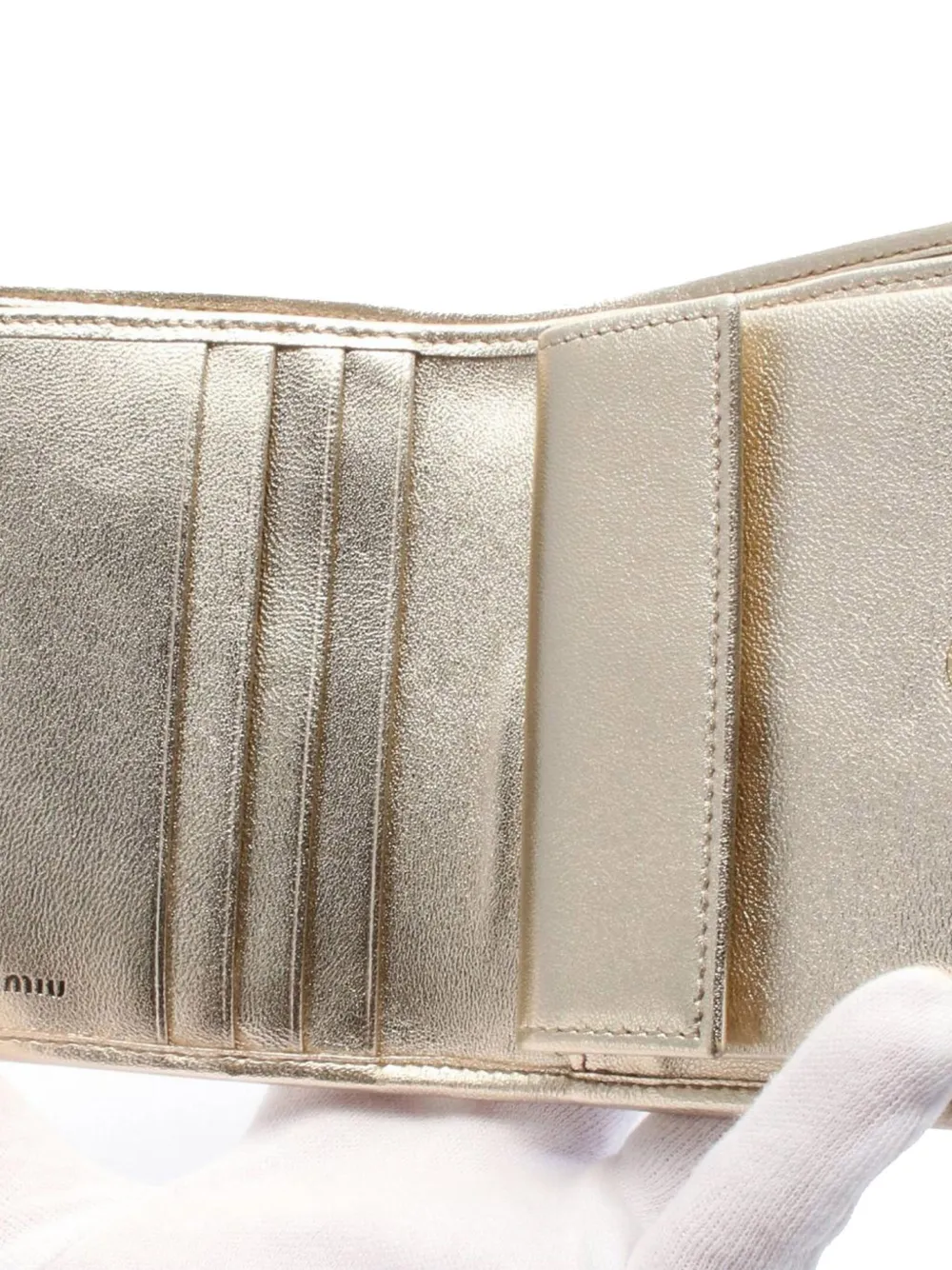 2010-2025 Metallic Matelasse Wallet Small Wallets
