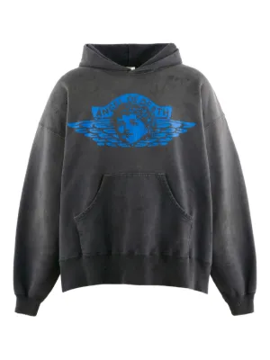 SAINT MXXXXXX ダメージ パーカー | グレー | FARFETCH JP