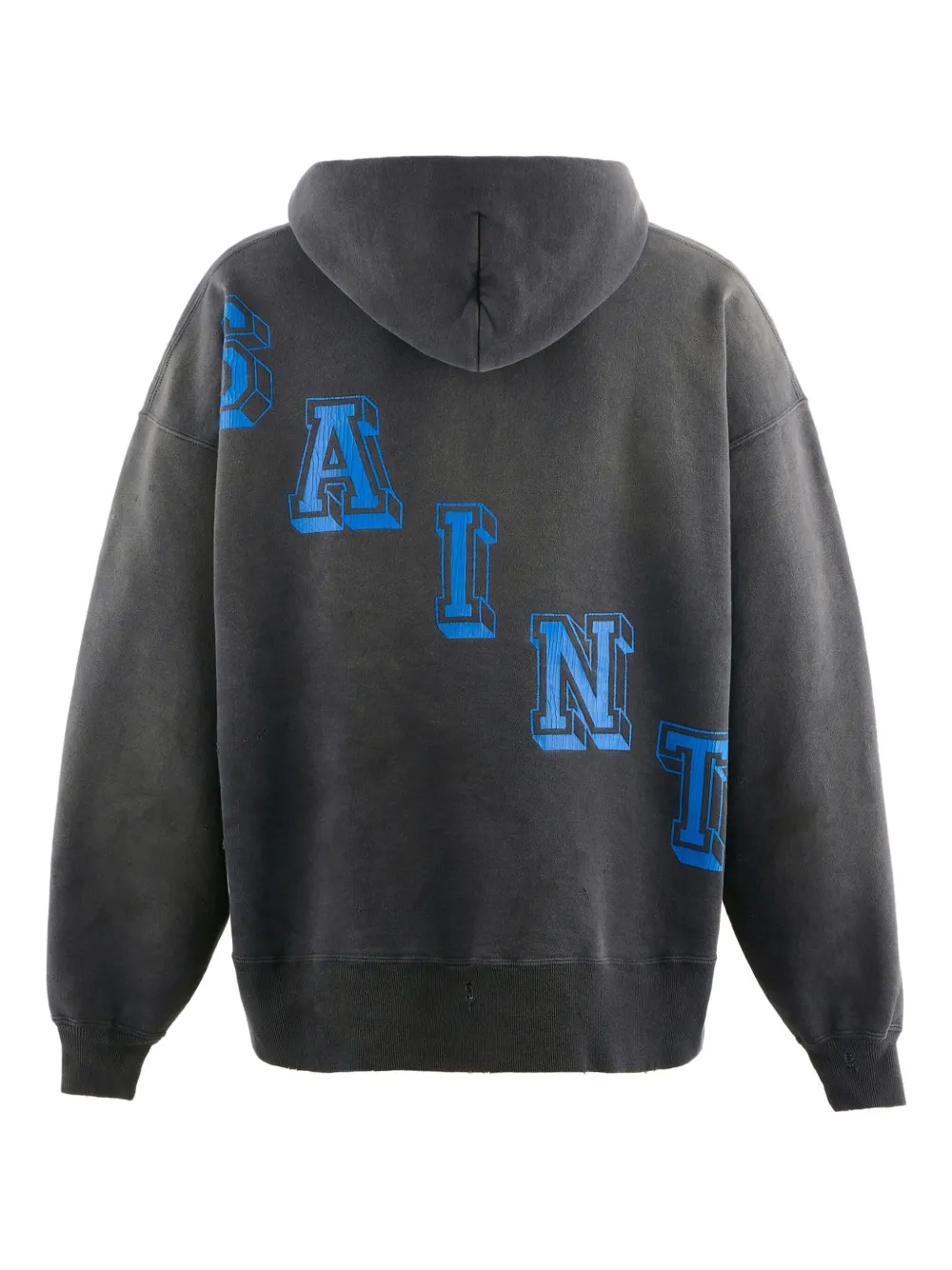 SAINT MXXXXXX Hoodie met print Zwart