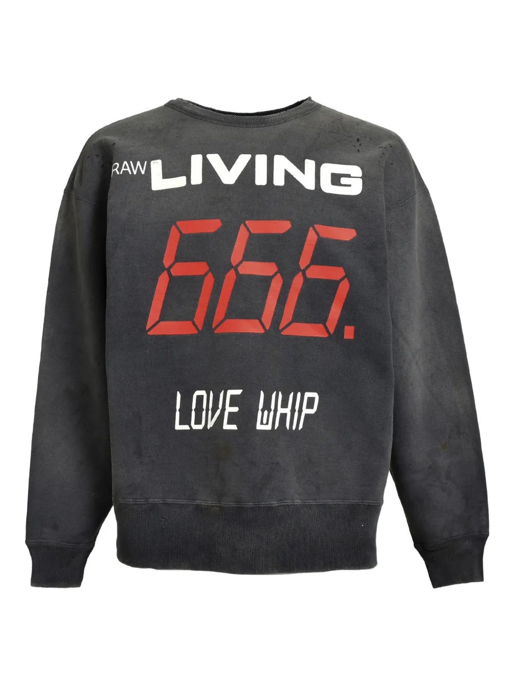 SAINT MXXXXXX Felpa con stampa - Nero