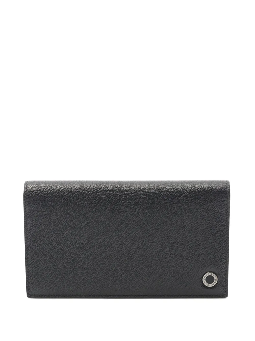 Pre-owned Bvlgari 2010-2025  Man Wallet Long Wallets In Black