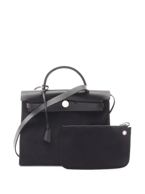 Hermès Pre-Owned 2018 Toile Herbag Zip 31 satchel