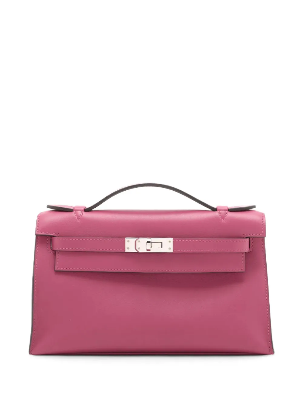 Hermès Pre-Owned 2018 Swift Kelly Pochette 22 handbag | Purple | Image 1