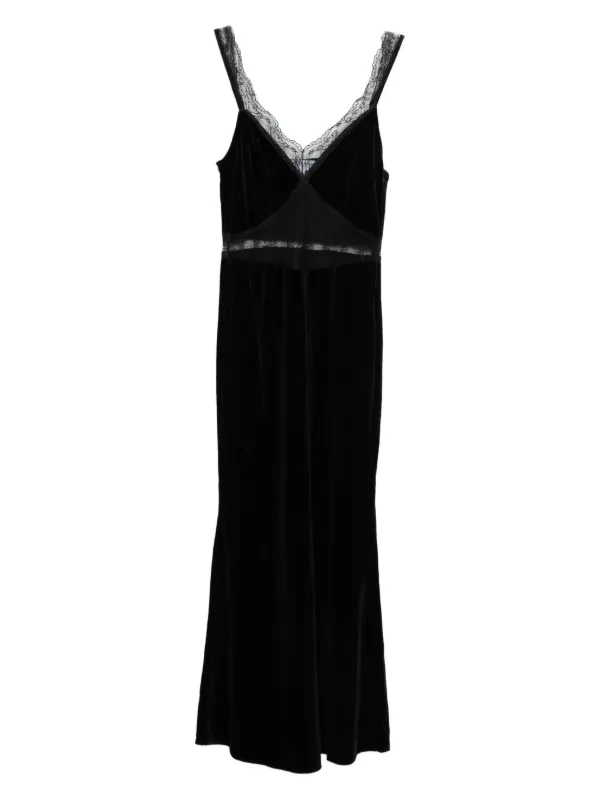 chinese dress ladies Panelled Lace Midi Dress – Florere main image 0