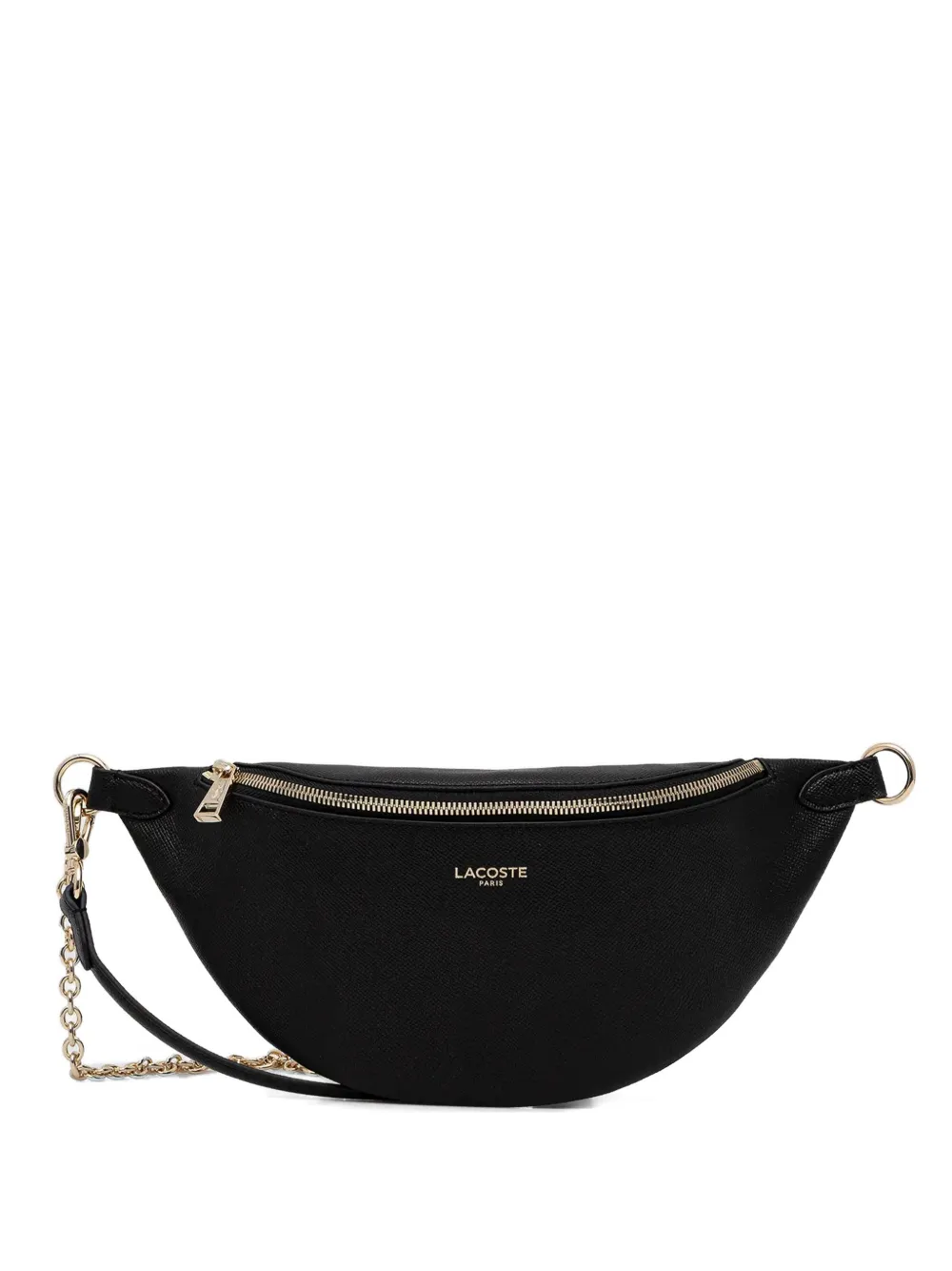 Lacoste chain satchel clutch bag - Nero