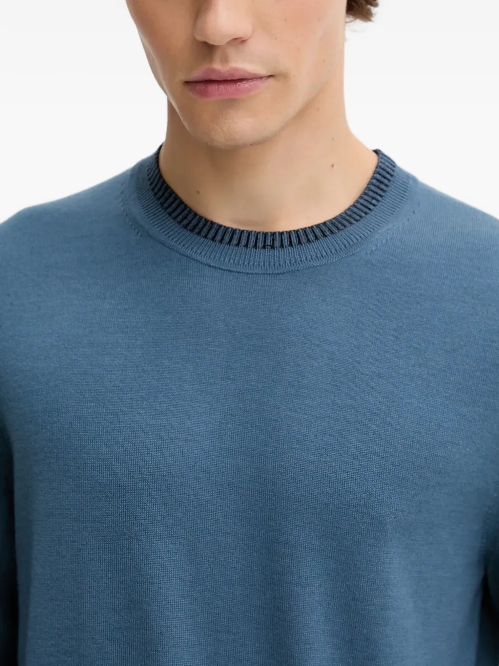PS Paul Smith Trui met ronde hals en logo Blauw