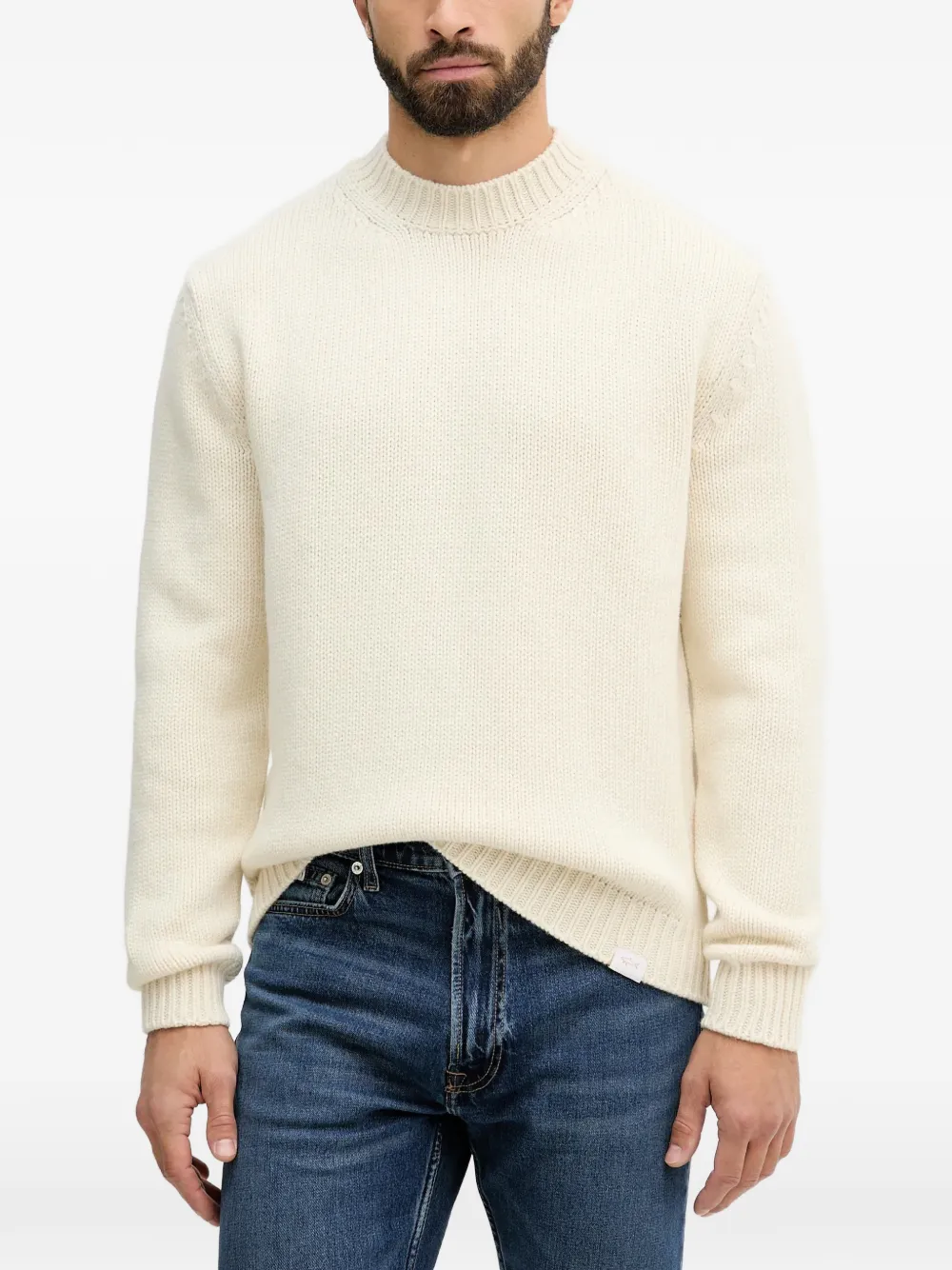 Paul & Shark ribbed knit sweater - Neutrals