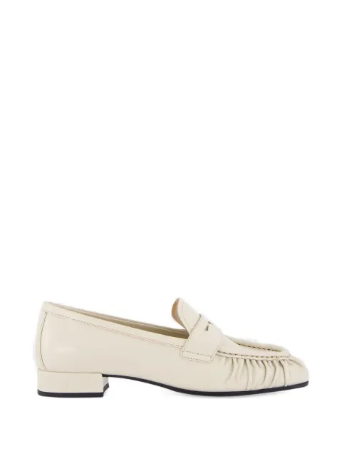 Prada ruffled loafers