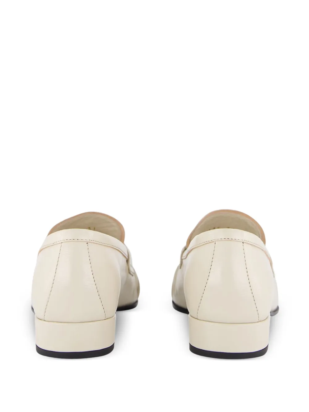 Prada Ruffled Loafers - Neutrals 