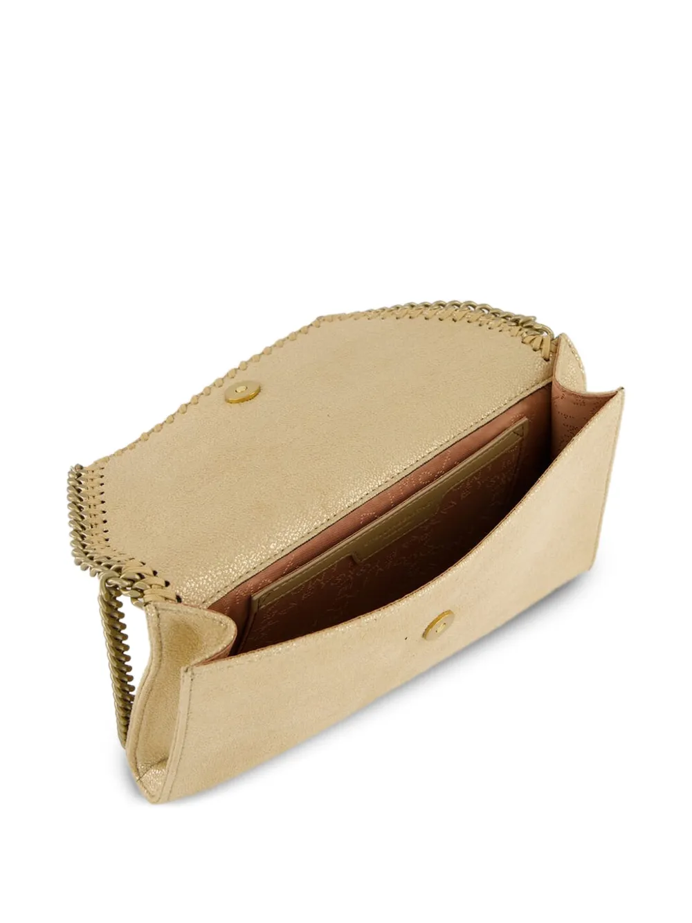 Stella McCartney Falabella crossbodytas met kettinghengsel Beige