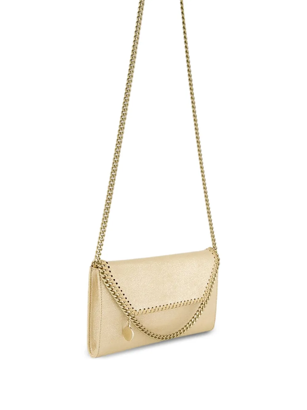 Stella McCartney Falabella crossbodytas met kettinghengsel Beige
