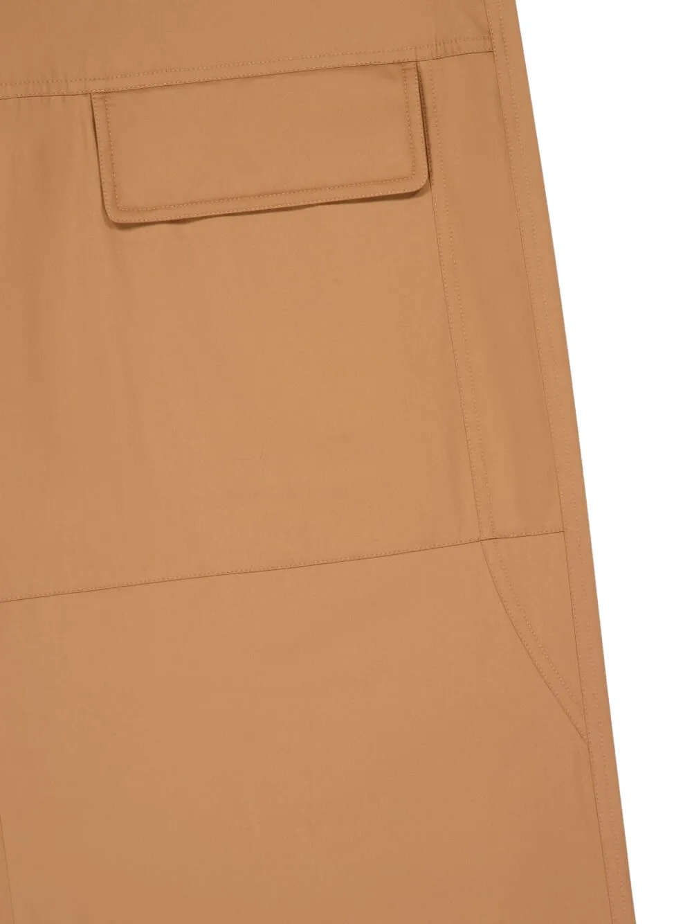 Stella McCartney Cargo broek met wijde pijpen Bruin