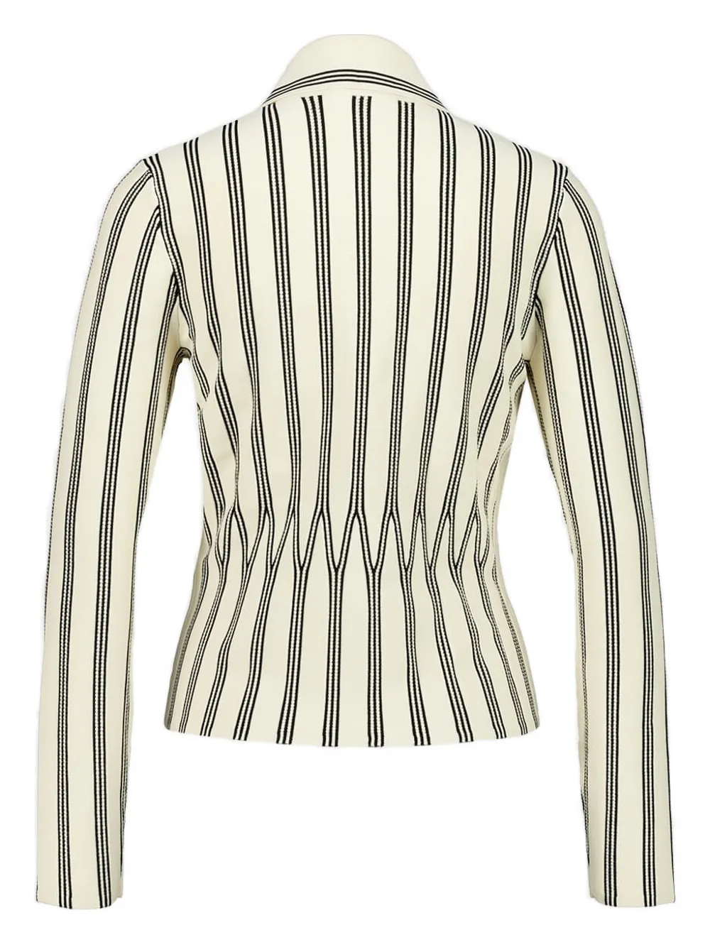 Zimmermann Long-sleeve Polo Top In Multi